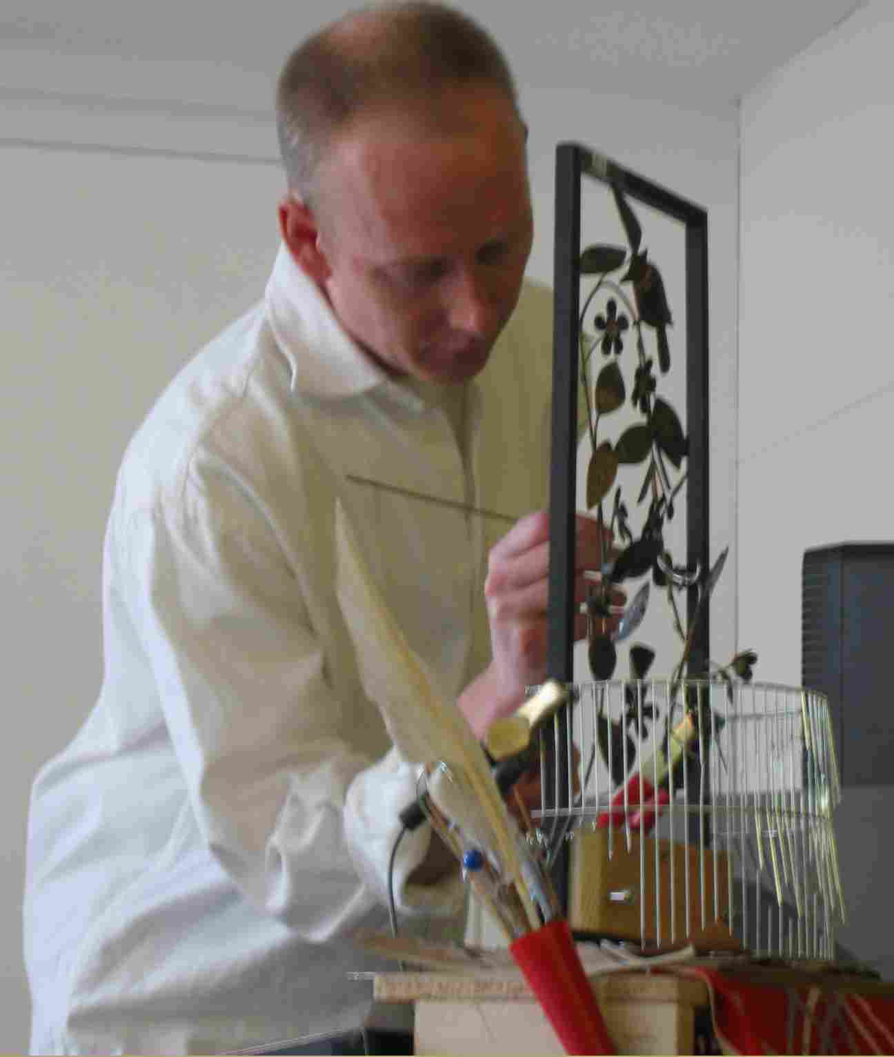 playing brass birds in castlefield gallery